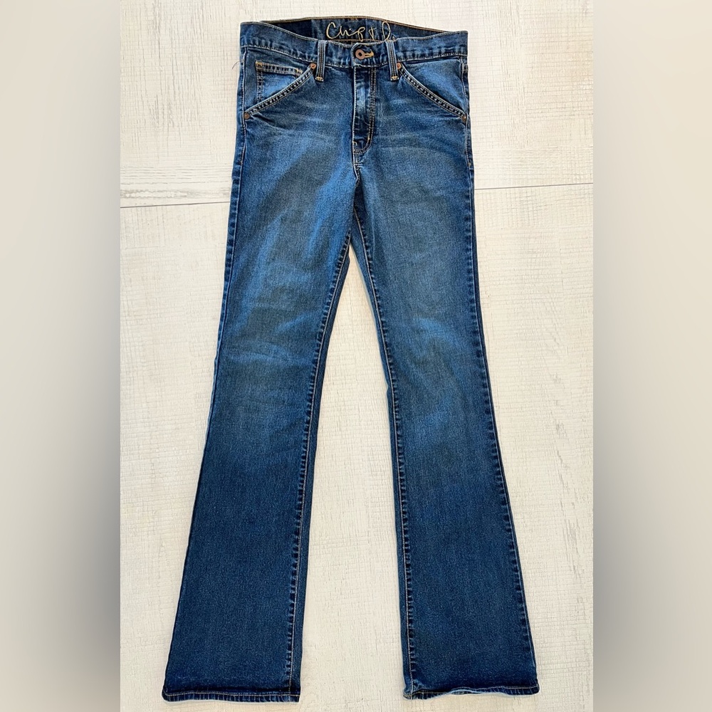 Chip and Pepper Women's Blue Bootcut Jeans Size 30
